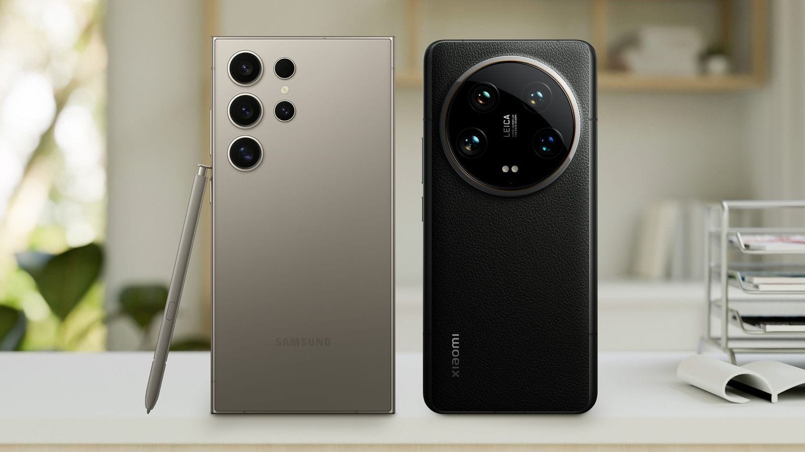 Samsung e Xiaomi são dois dos grandes nomes do mercado. Quem vence a batalha entre os flagships S24 Ultra e Xiaomi 14 Ultra?