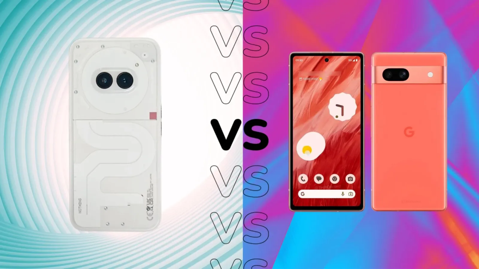 Se estás na dúvida entre o Nothing Phone (2a) e o Google Pixel 7a, este comparativo deve ajudar-te.
