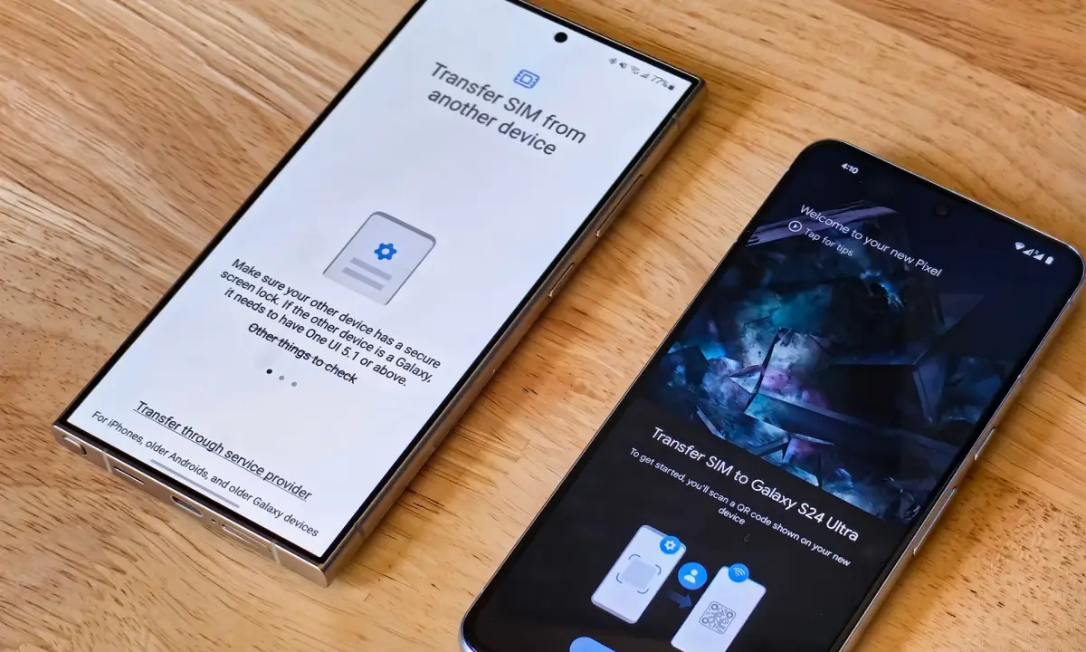 Atualização surpresa da Google permite trocar eSIM entre smartphones Android de diferentes marcas.