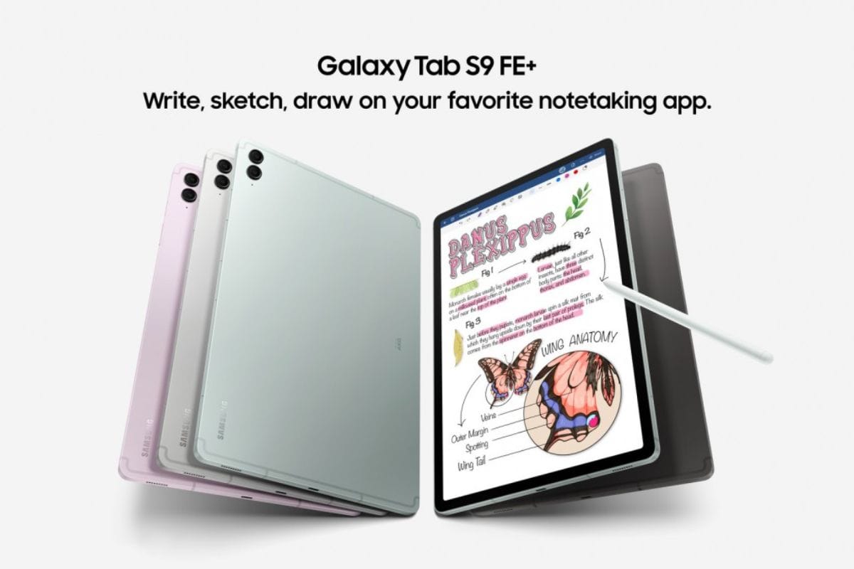 Apresentação dos Samsung Galaxy Tab S9 FE e Buds FE