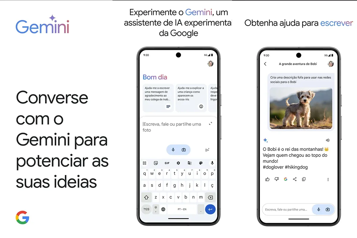 Resposta da Google Gemini ao ChatGPT