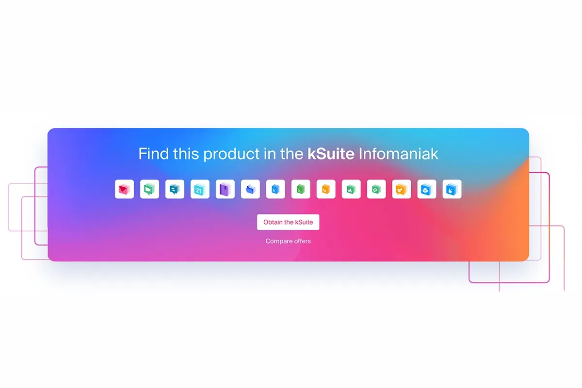 KSuite vem de oferta com a KDrive
