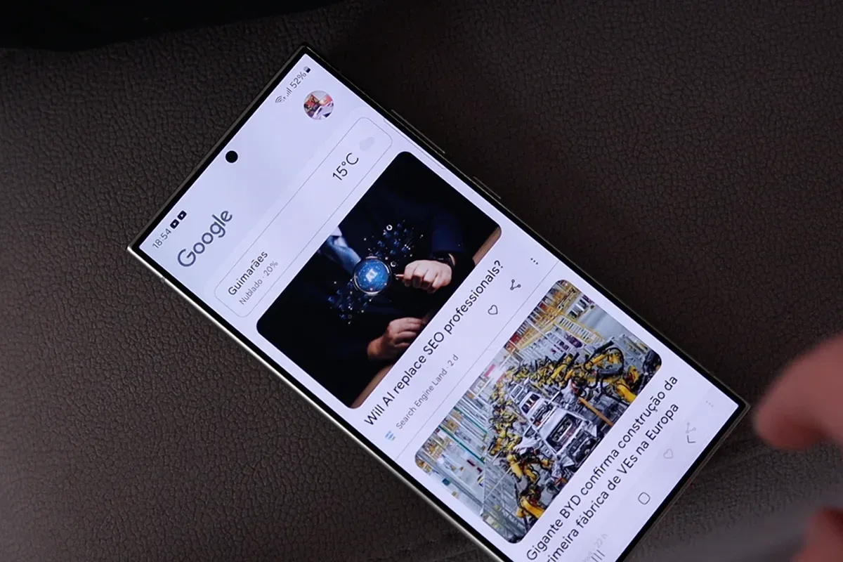 Software do novo Samsung Galaxy S24 Ultra