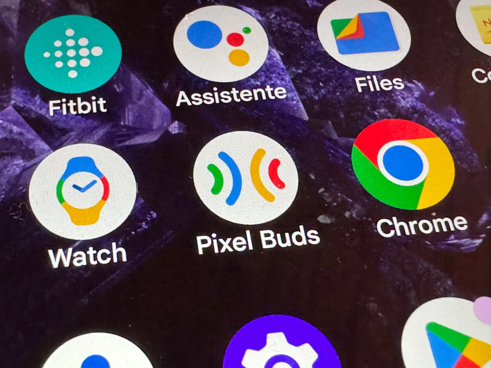 Ícone da app Pixel Buds Pro instalada num dispositivo Android