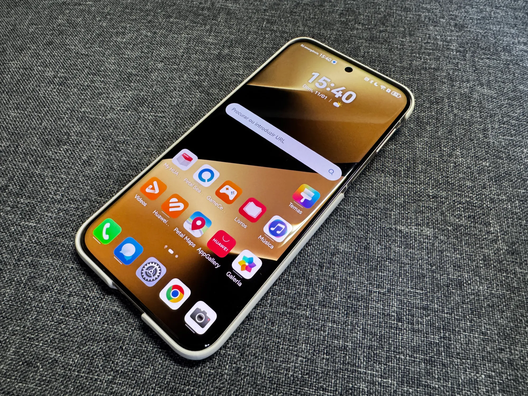 No Huawei Pura 80 Ultra é possível instalar aplicações da Google.