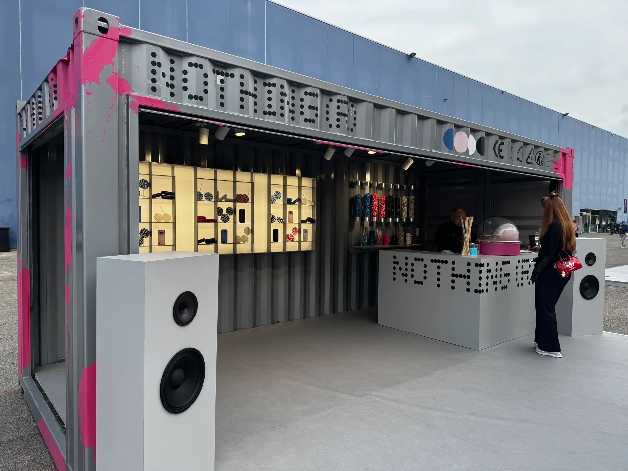 Stand da Nothing na MWC 2026 Barcelona.