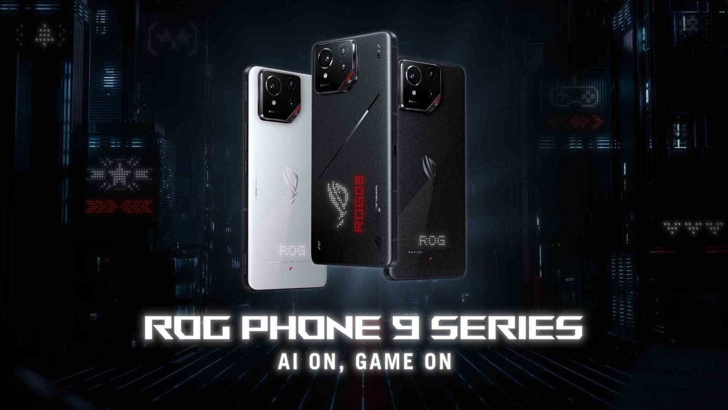 ASUS seduz com os novos smartphones gaming ROG Phone 9