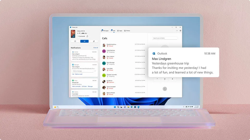 Windows 11 prepara nova atualização que reforça integração com Android