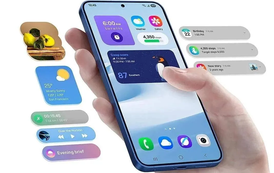 Samsung lança primeira beta do OneUI 8