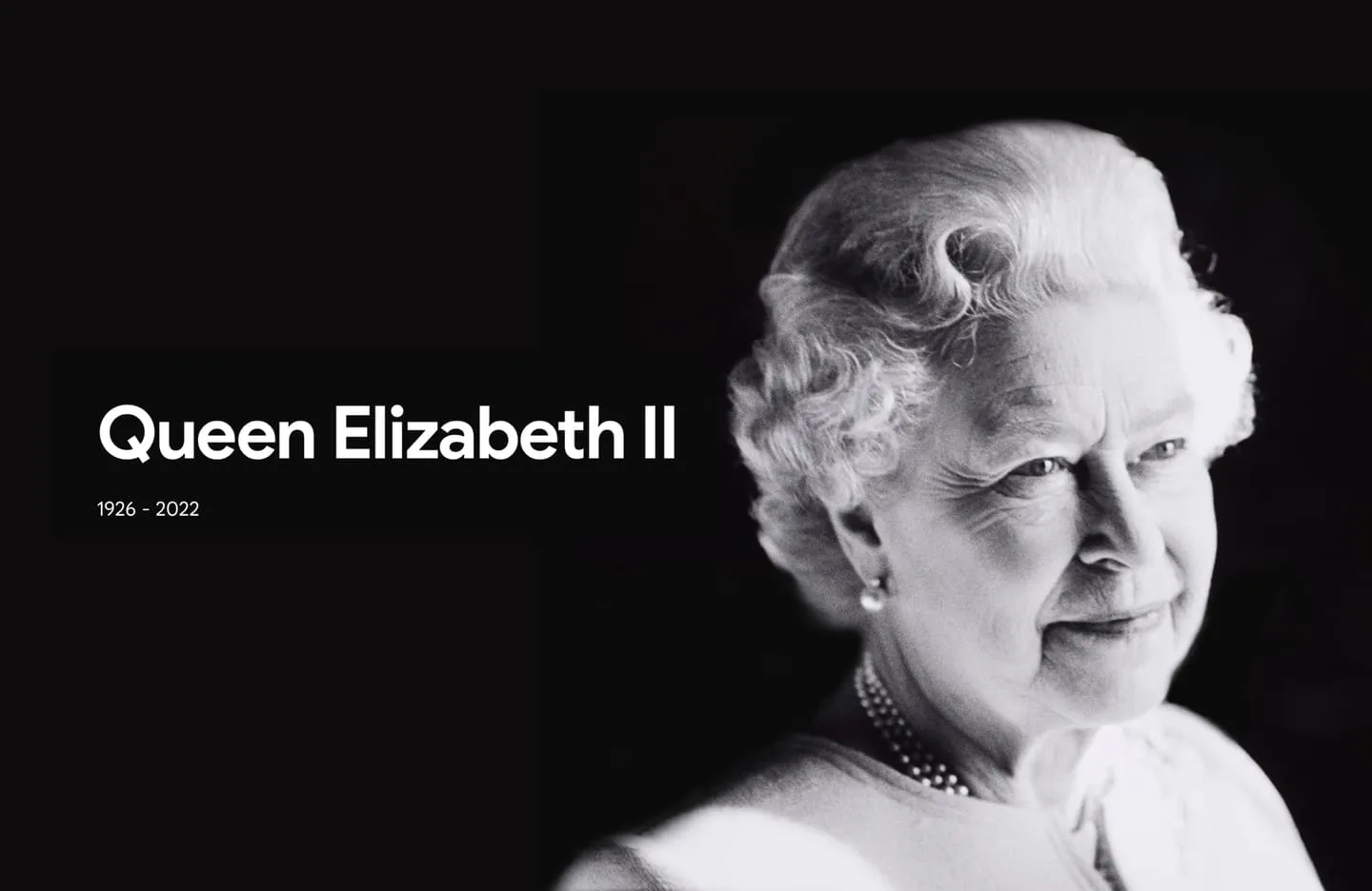 A homenagem da Google à Rainha Isabel II