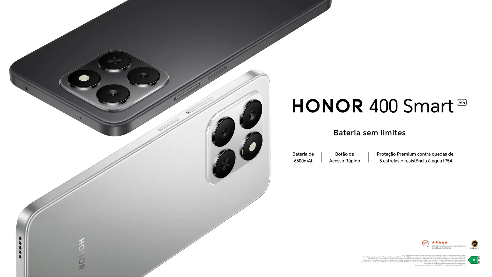 HONOR 400 Smart é oficial: conhece a aposta da marca em resistência e IA