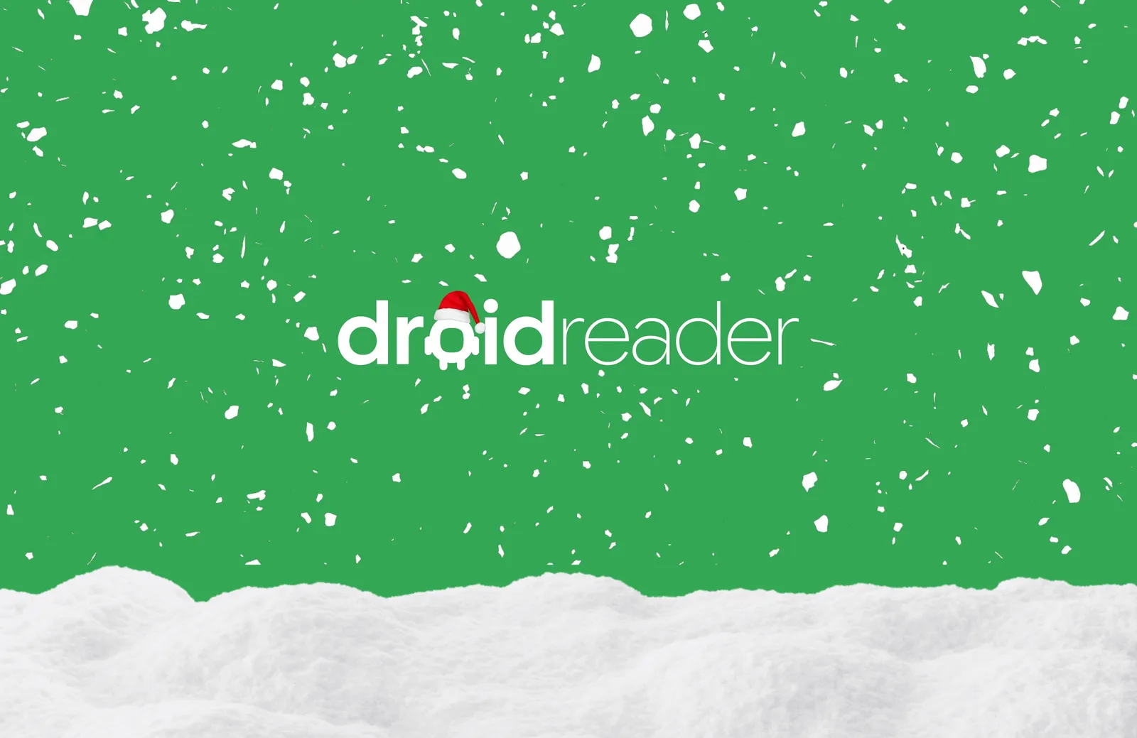 Obrigado por acompanharem o DroidReader. Boas festas! ✨