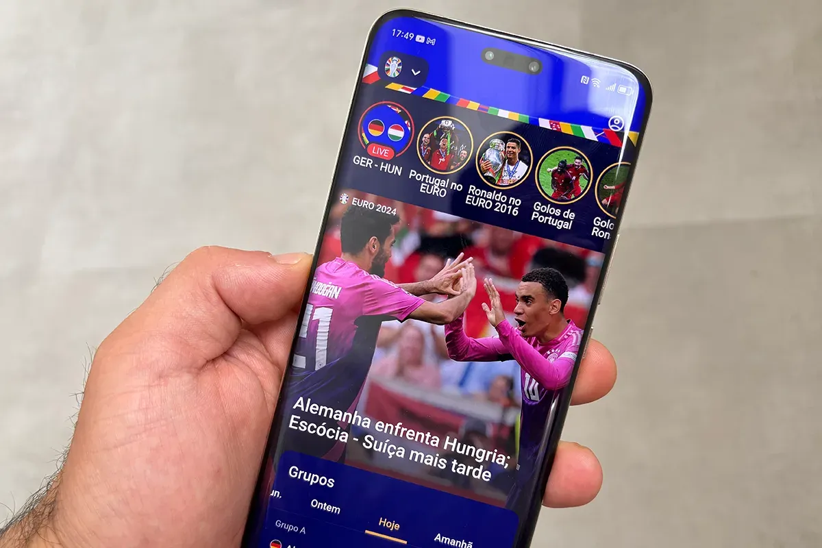 Euro 2024: A aplicação para o teu smartphone que tens de ter instalada!