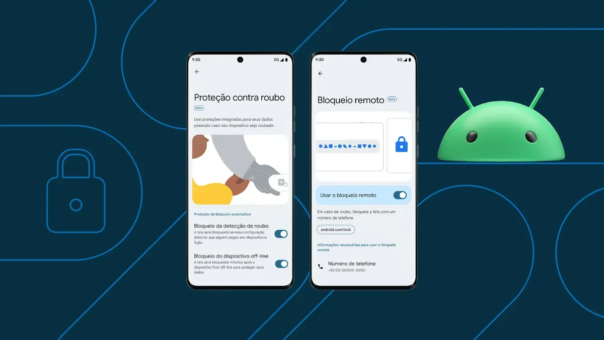 Bloqueio por Deteção de Roubo: vê como ativar a melhor função do Android 15