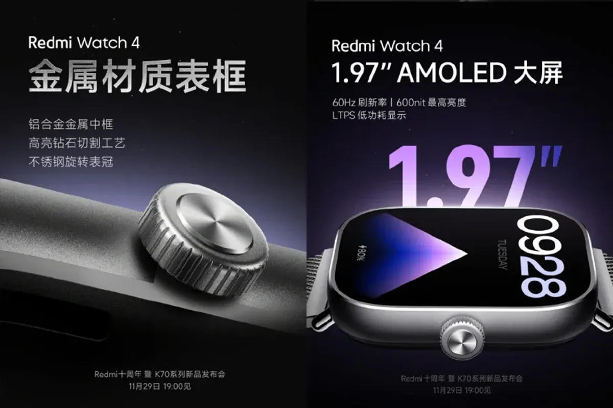 Xiaomi Redmi Watch 4: o smartwatch barato da Xiaomi vai impressionar