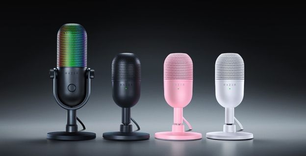 Razer deslumbra com novos microfones Seiren V3