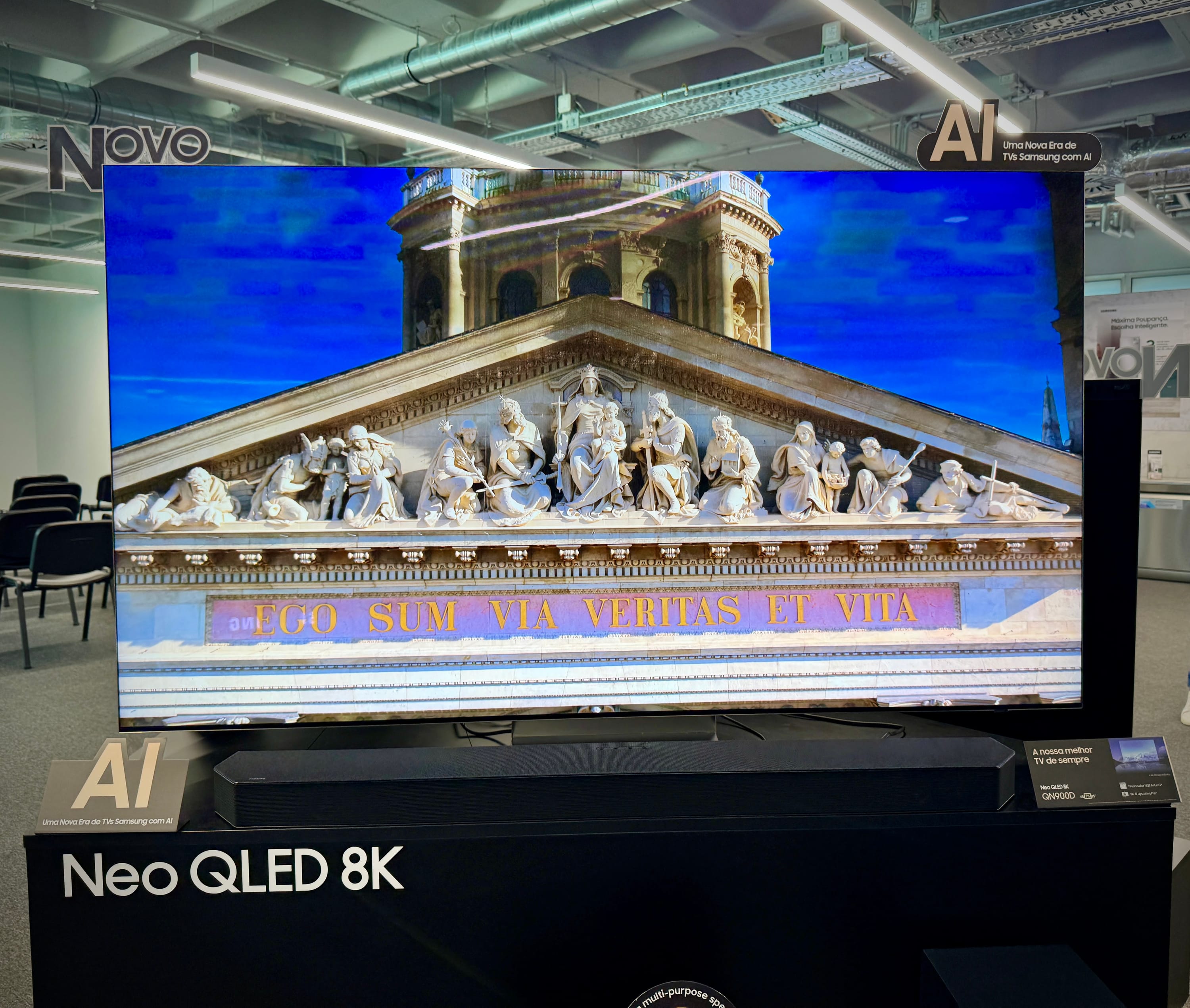 Novas Smart TVs Neo QLED Samsung com IA: uma nova era chegou!
