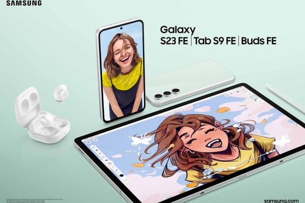 Samsung revela Galaxy Tab S9 FE e Buds FE