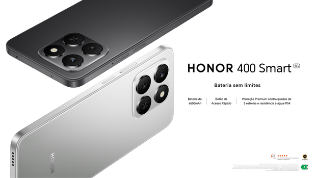 HONOR 400 Smart é oficial: conhece a aposta da marca em resistência e IA