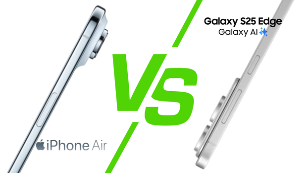 Apple iPhone Air vs Samsung Galaxy S25 Edge: quem fez o melhor ultrafino?